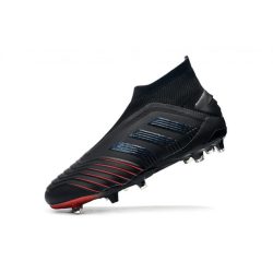 adidas Archetic Predator 19+ FG Zapatos - Negro Rojo_8.jpg